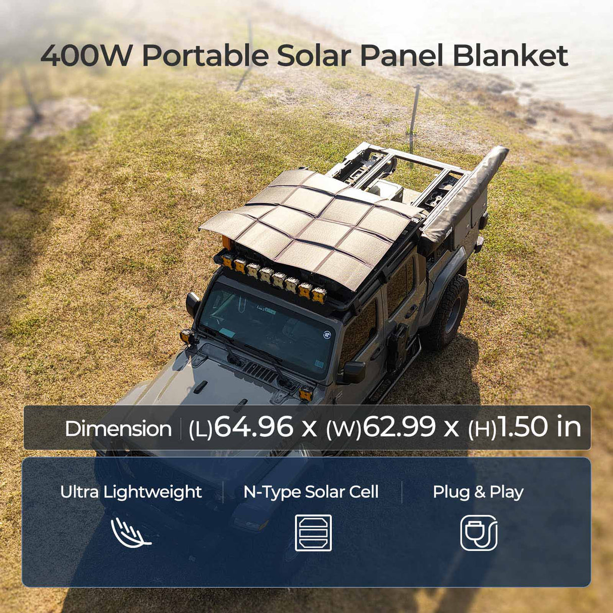 400W Solar Panel Blanket