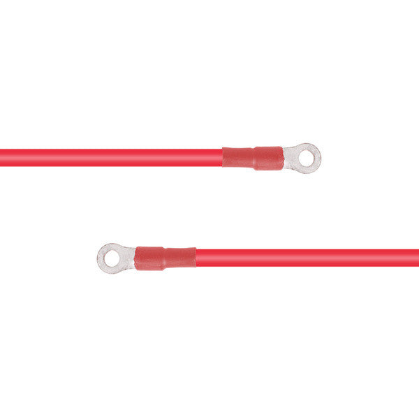 2ft ANL Fuse Cable with Double Ring Terminals for 3/8 in Lugs
