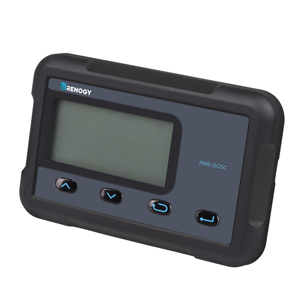Monitoring Screen for 30/50A DC-DC MPPT Battery Charger