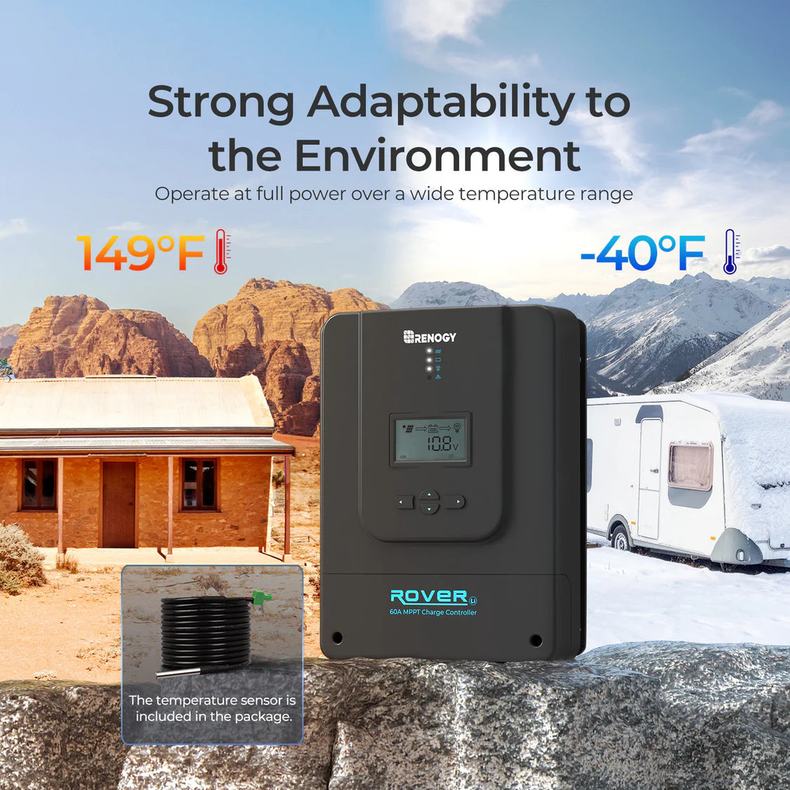 10.24kWh Off-Grid Power Kit | 3000W Inverter, 60A MPPT