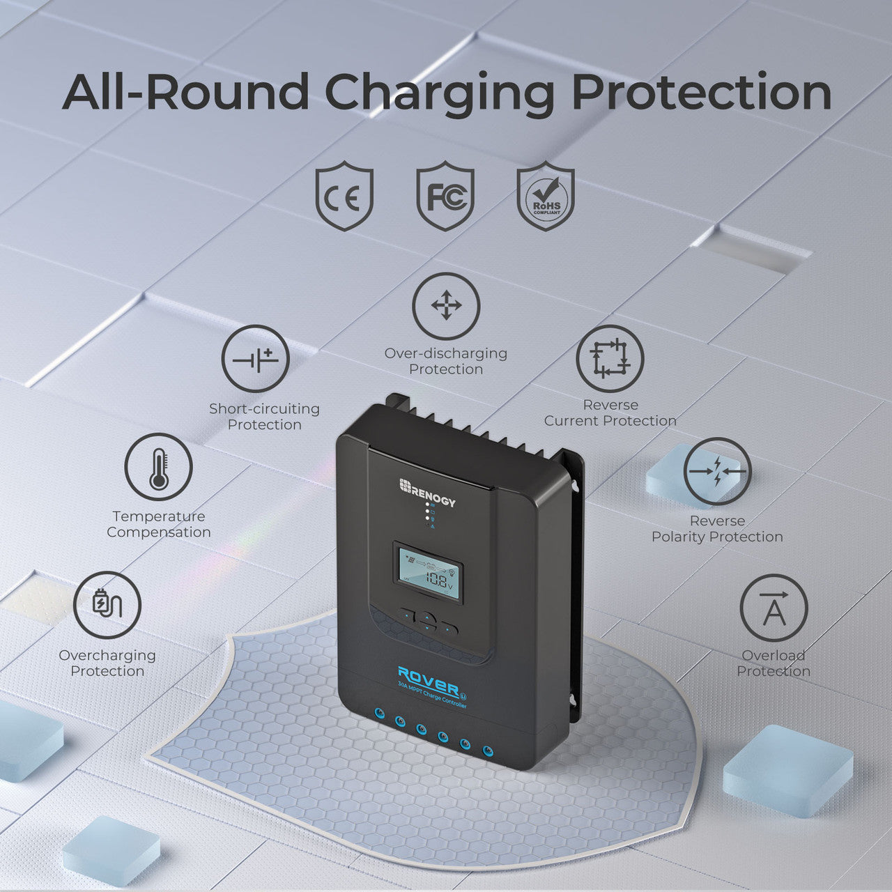 Rover Li 30 Amp MPPT Solar Charge Controller
