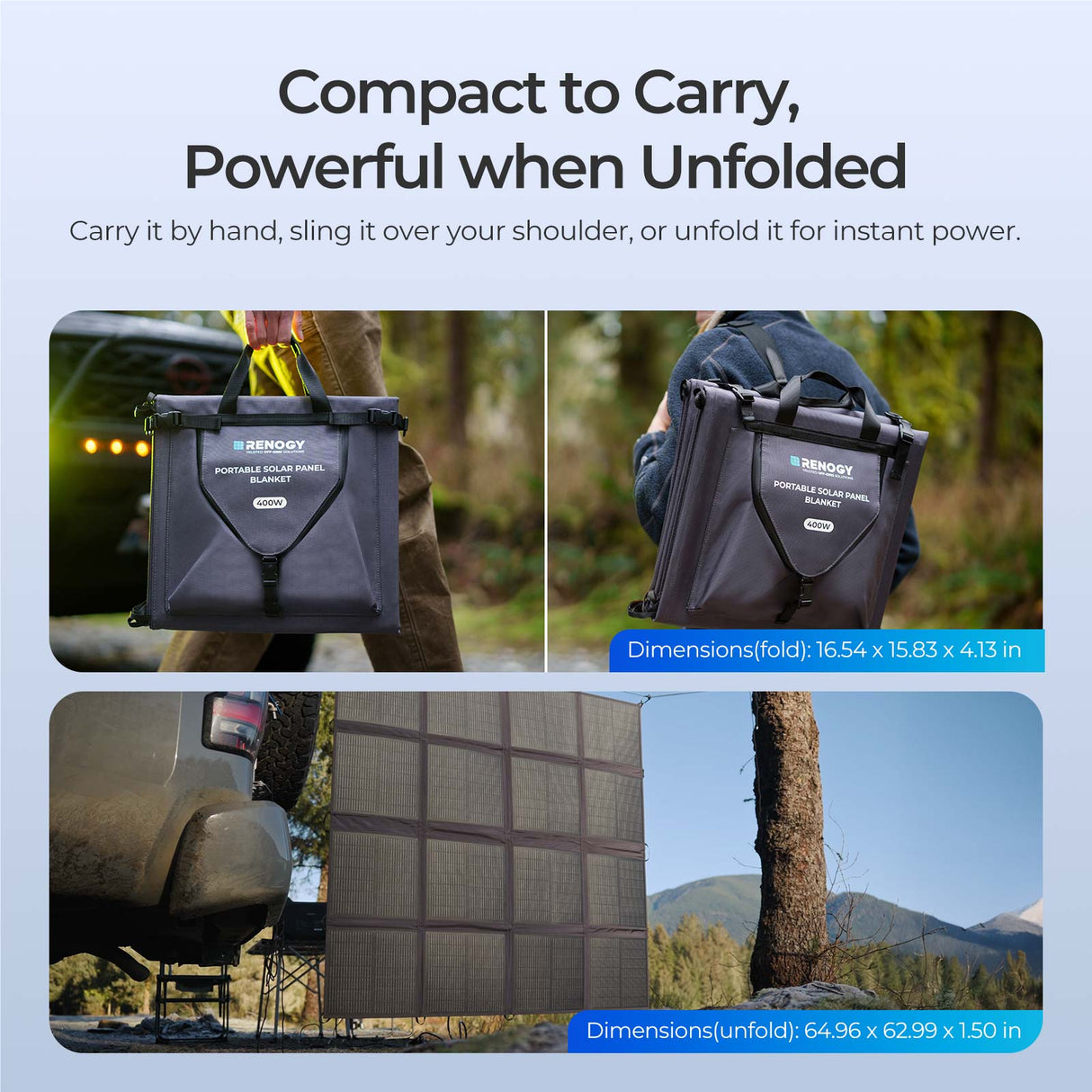 400W Solar Panel Blanket