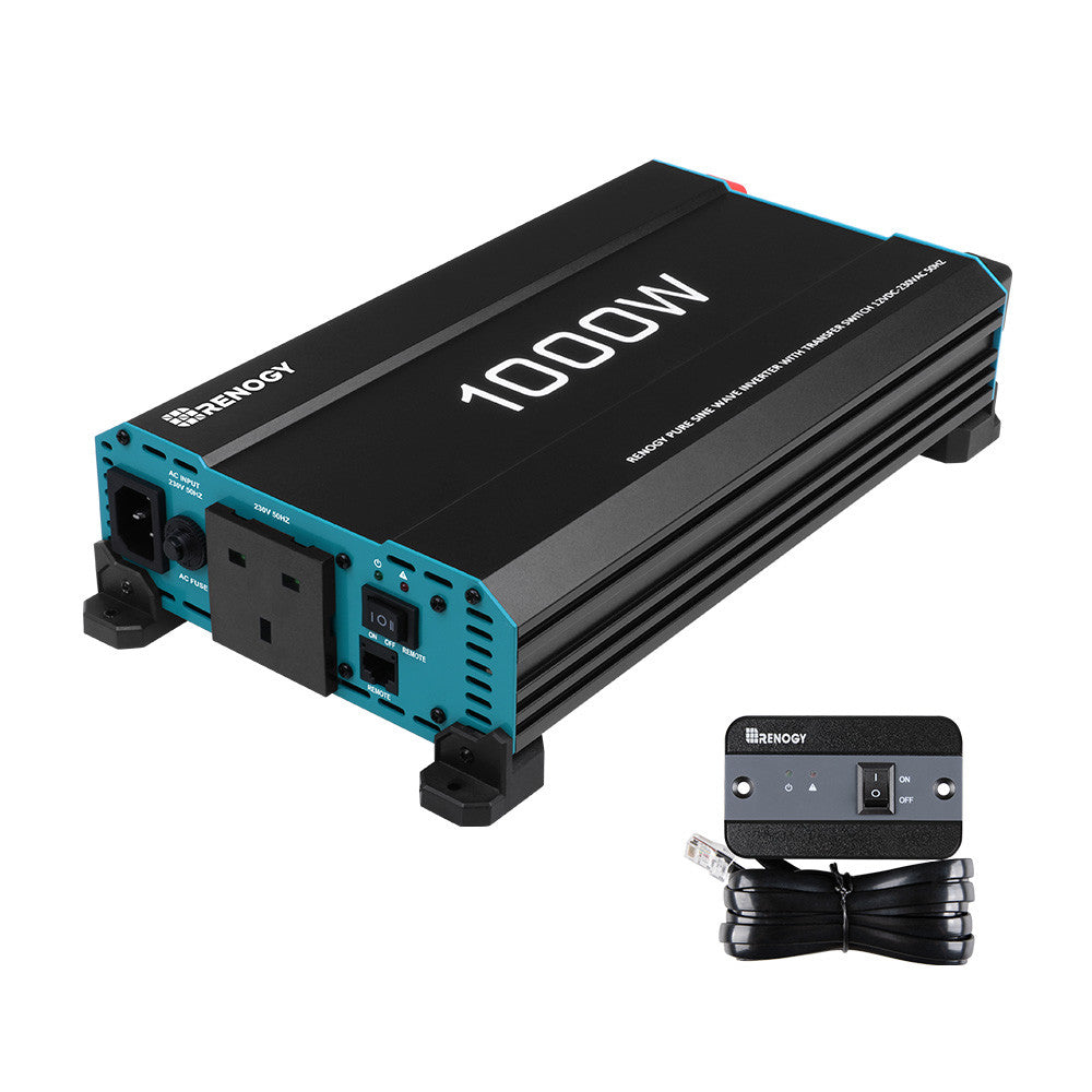 1000W 12V to 230V Pure Sine Wave Inverter (with UPS Function)