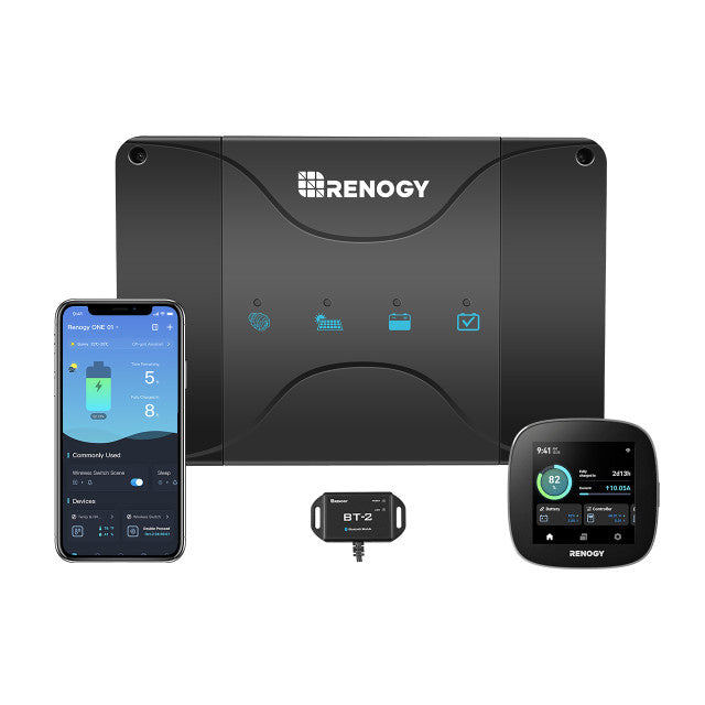 DCC30S 12V 30A Dual Input DC-DC On-Board Battery Charger with MPPT