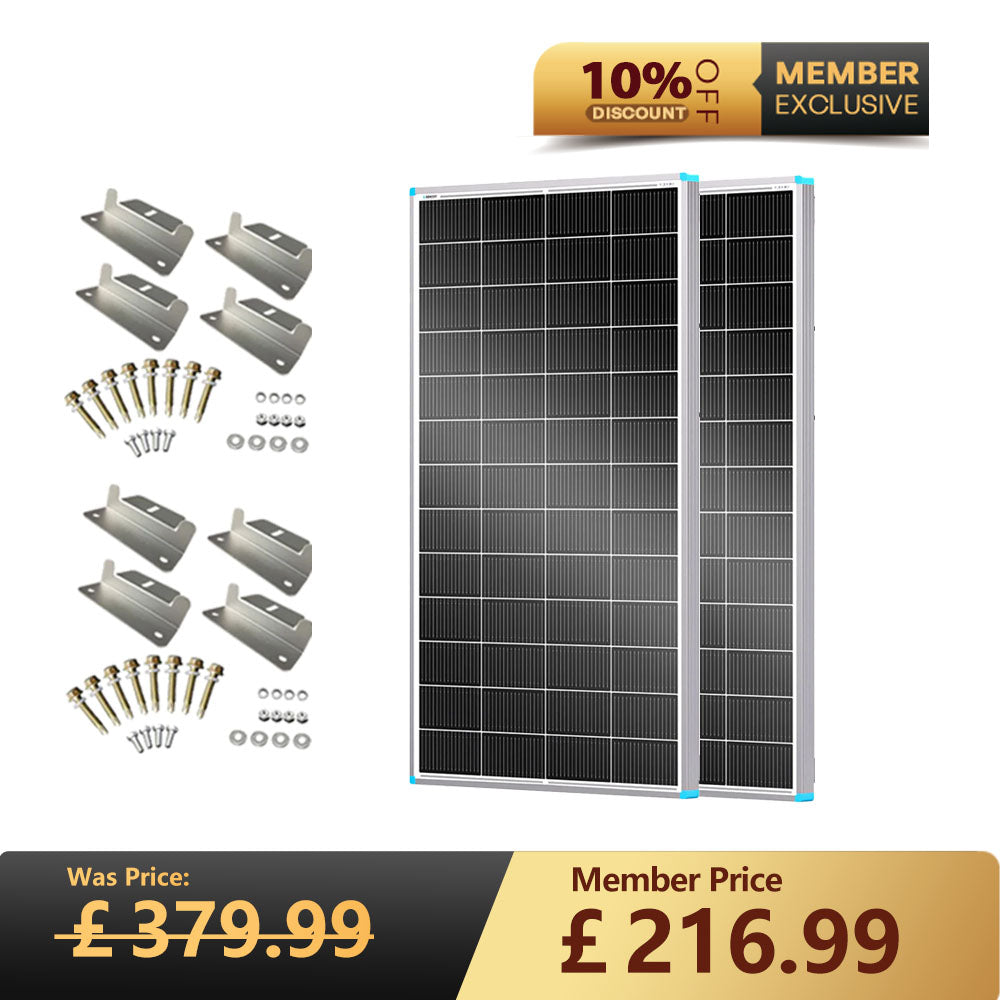 N-Type 12V 200W/175W Solar Panel