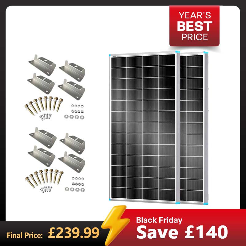 N-Type 12V 200W/175W Solar Panel