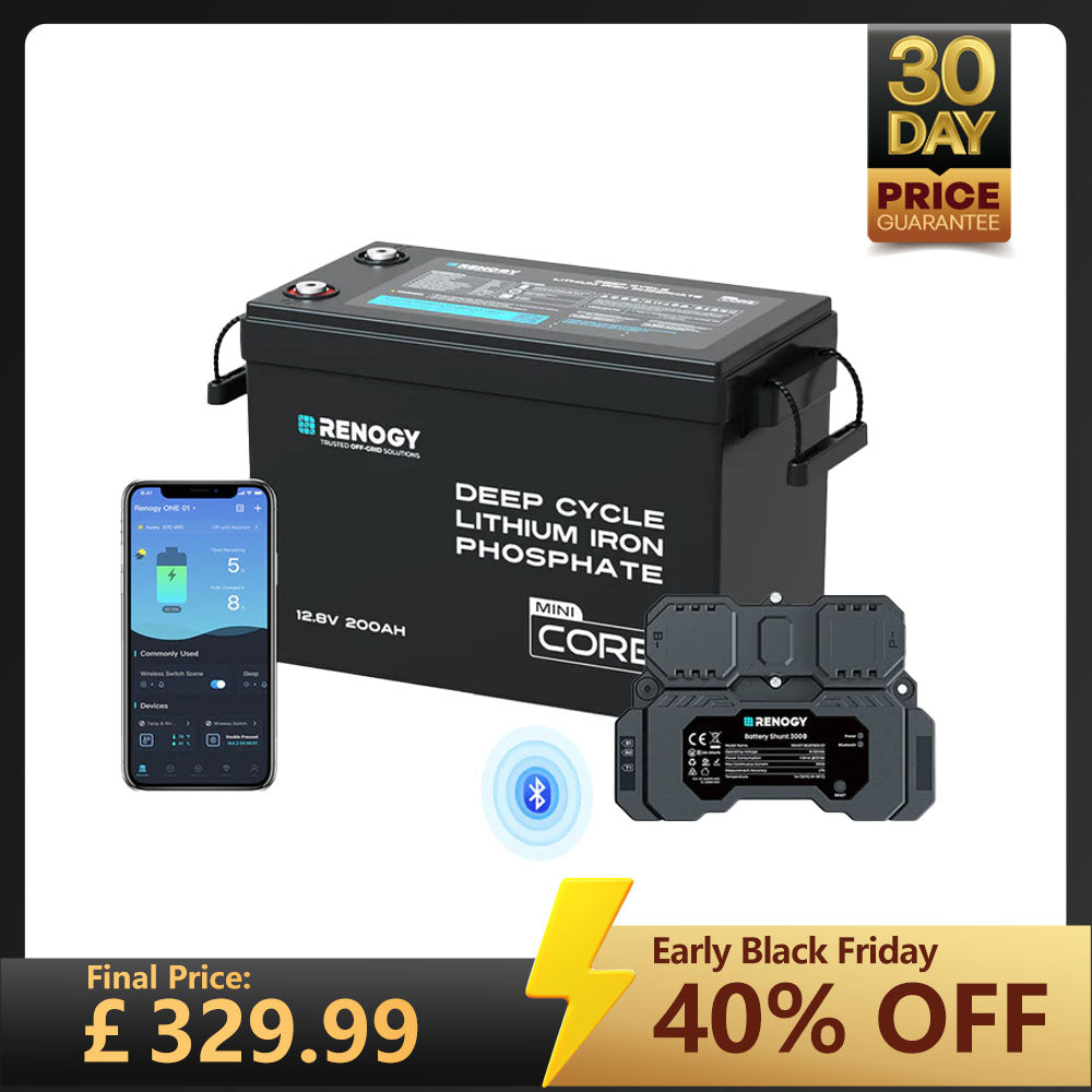 Core Mini - 12.8V Lithium Iron Phosphate Battery 300Ah / 200Ah / 100Ah