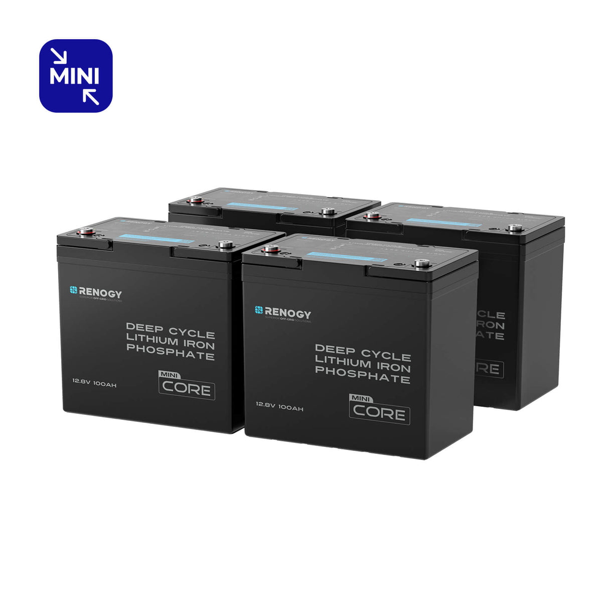 Core Mini - 12.8V Lithium Iron Phosphate Battery 300Ah / 200Ah / 100Ah
