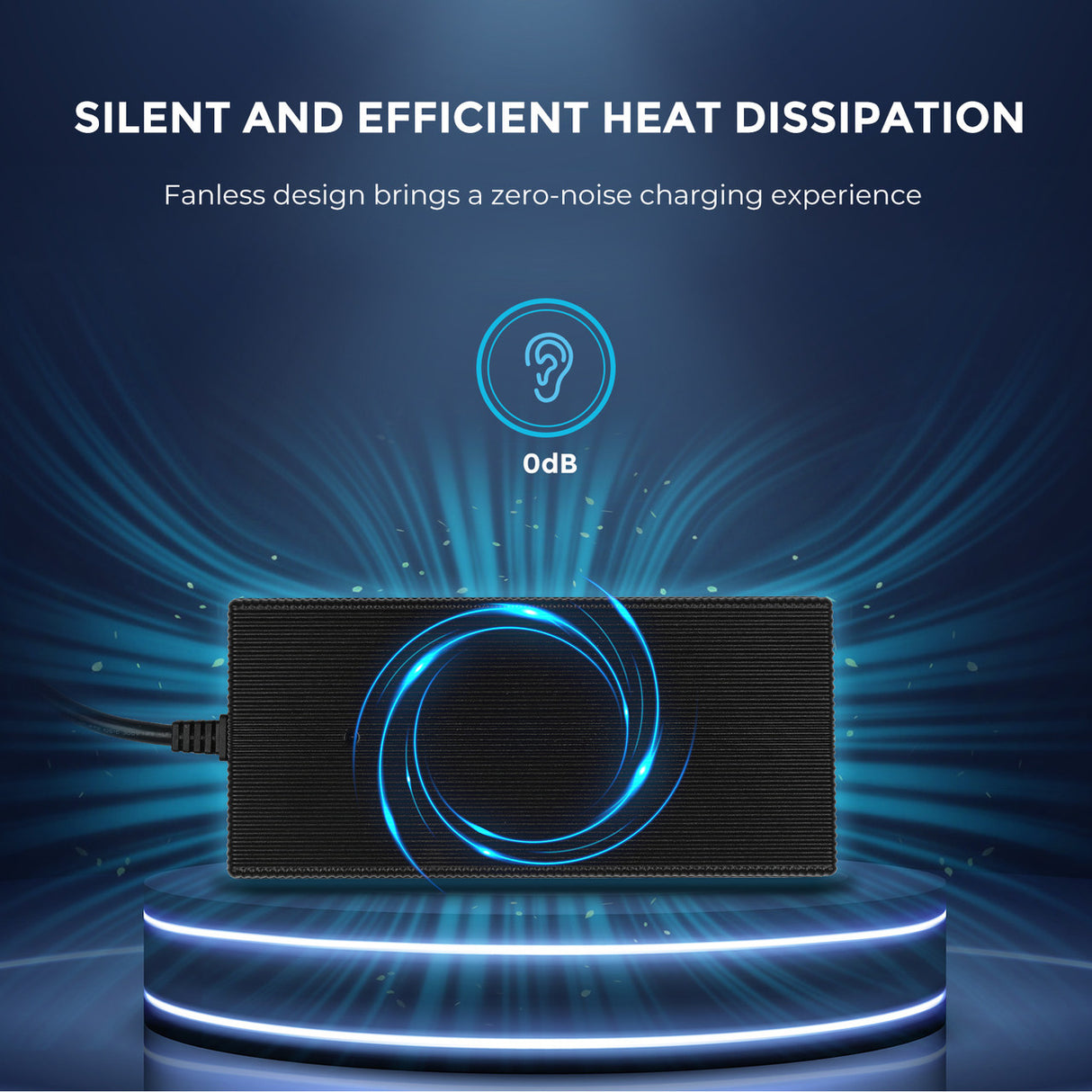 20A AC-to-DC LFP Portable Battery Charger