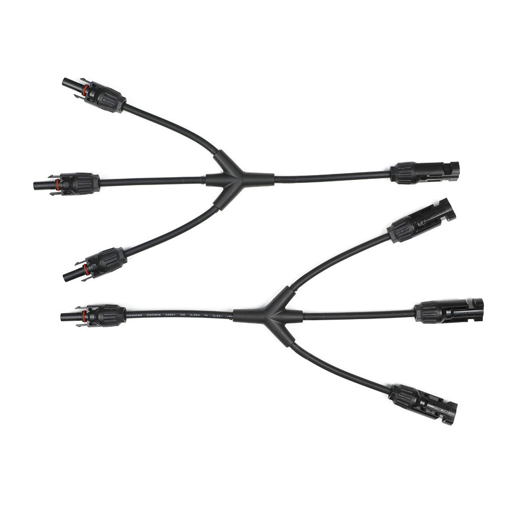 Solar Connectors Y Branch Parallel Adapter Cable