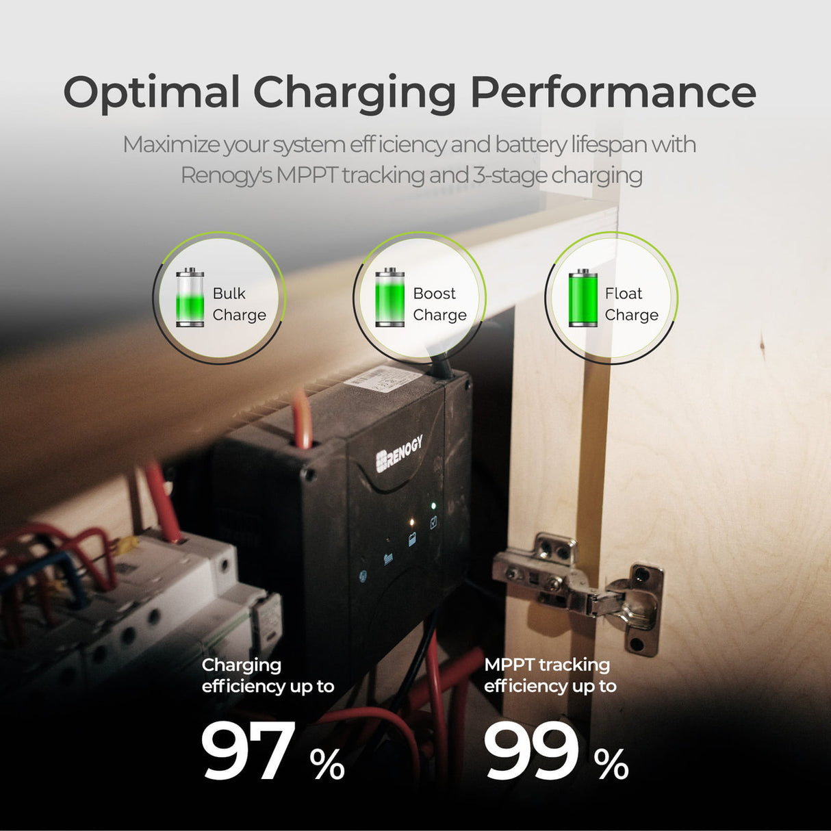 30 amp DC to DC charger for optimal system charging performance