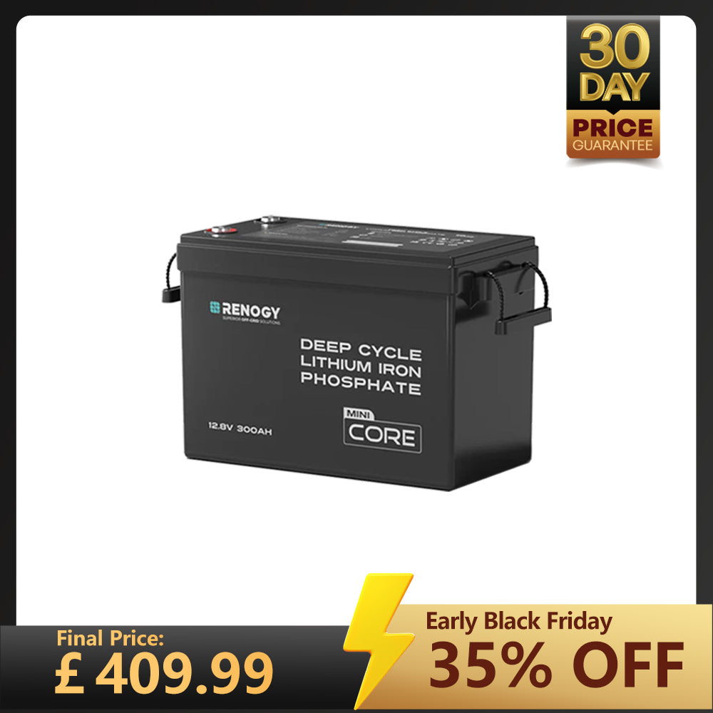 Core Mini - 12.8V Lithium Iron Phosphate Battery 300Ah / 200Ah / 100Ah