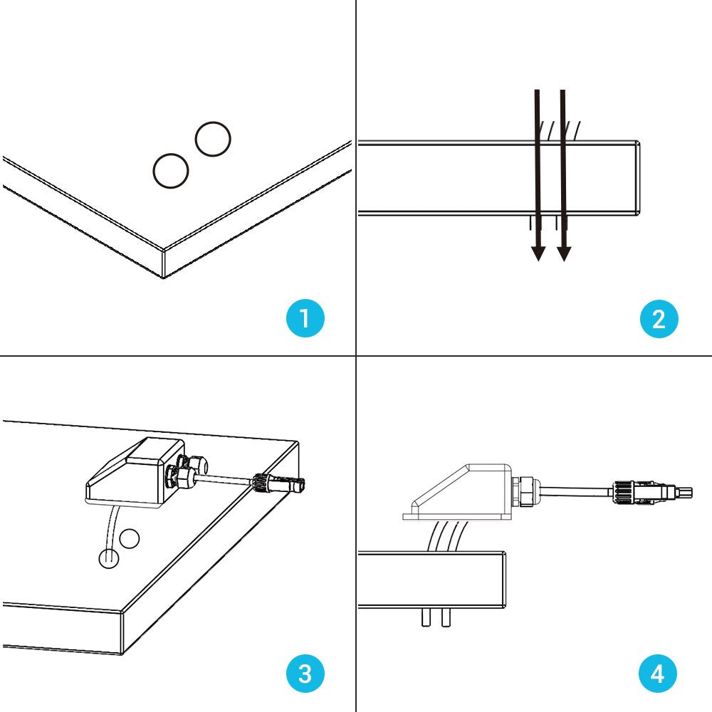 Renogy Cable Entry Housing (new version)