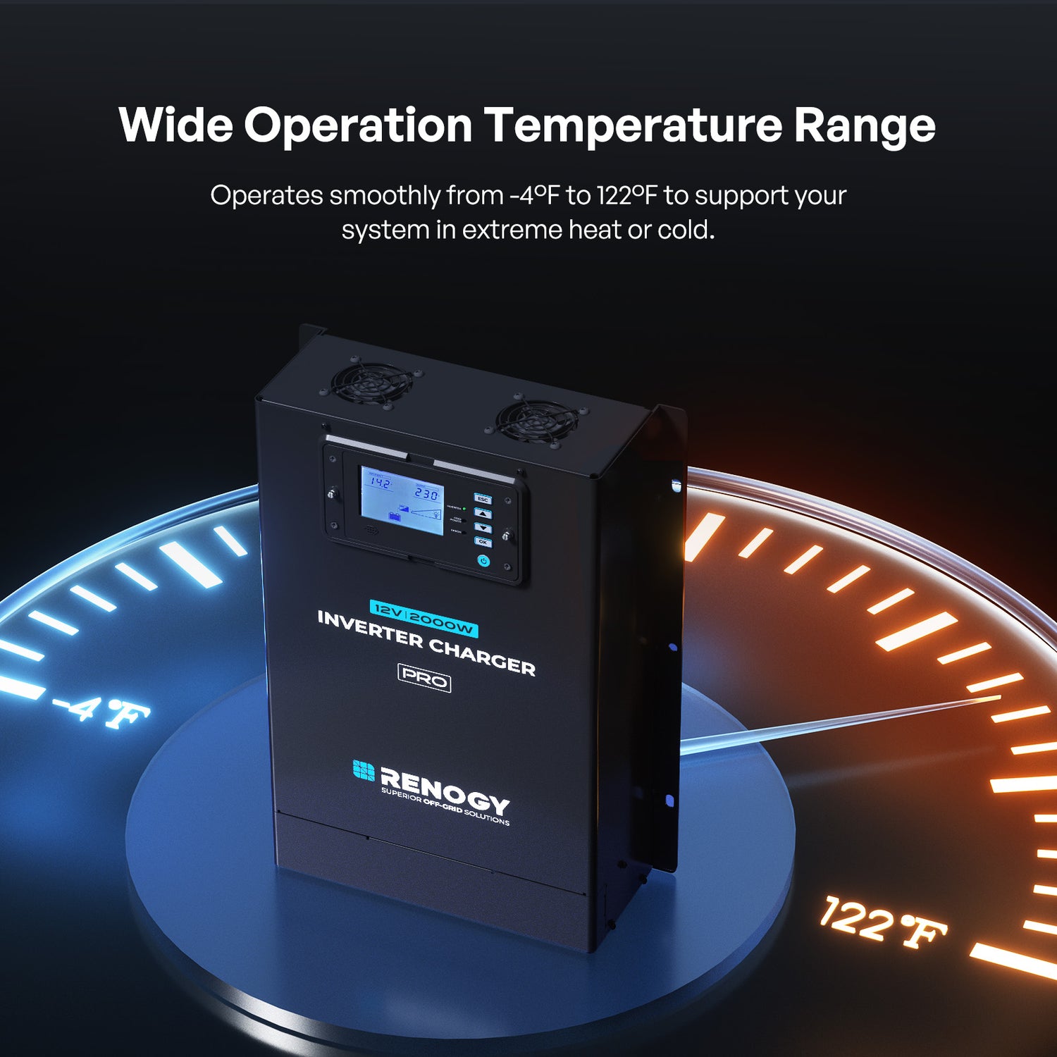 Pro 12V 2000W HF Inverter Charger