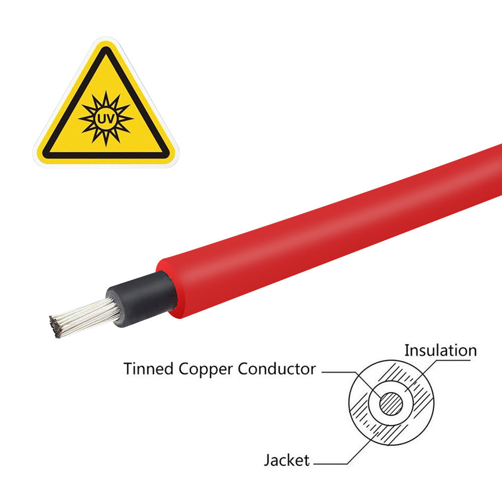 MC4 Solar Extension Cable( A Pair)