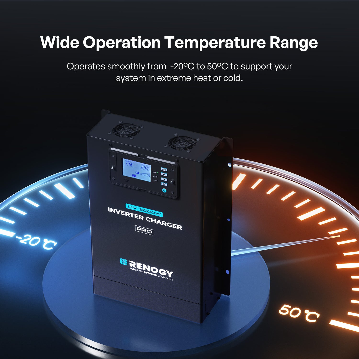 Pro 12V 3000W HF Inverter Charger