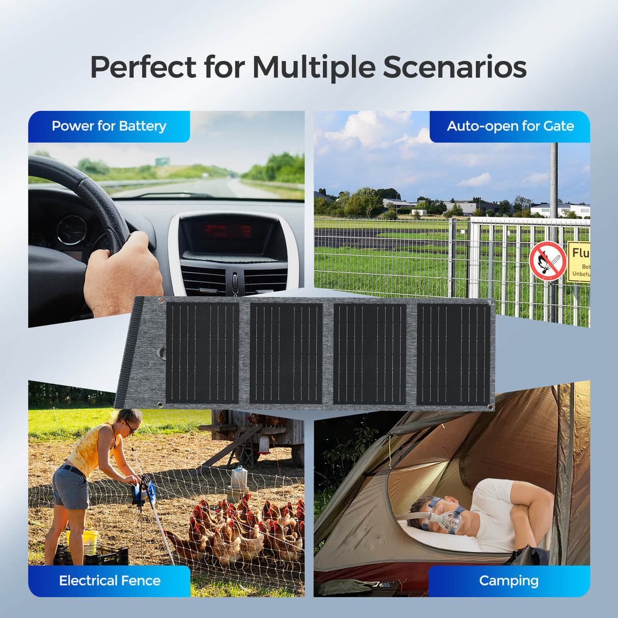 30W Portable Solar Panel