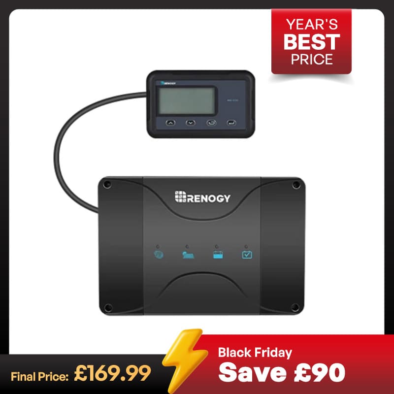 DCC30S 12V 30A Dual Input DC-DC On-Board Battery Charger with MPPT