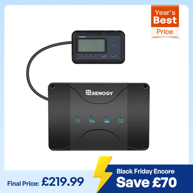 12V DC-DC On-Board Battery Charger with MPPT 50A/30A (New Version)