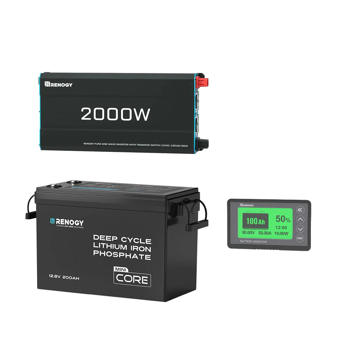 2.56kWh Motorhome Power Kit