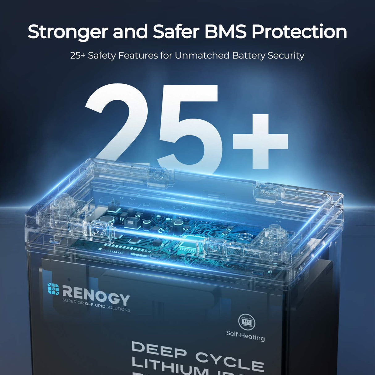 DuoHeat Tech - Core Mini 12V 100Ah Lithium Iron Phosphate Battery