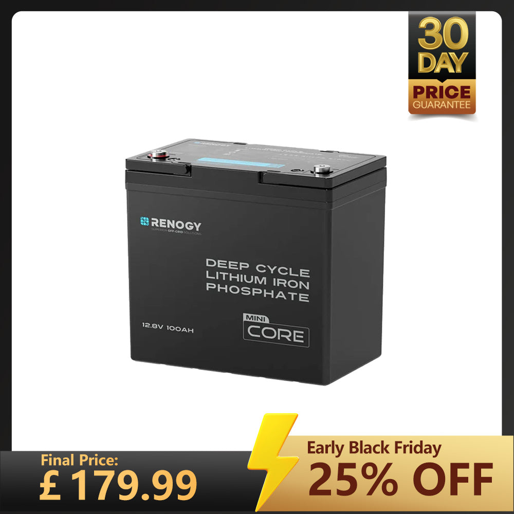 Core Mini - 12.8V Lithium Iron Phosphate Battery 300Ah / 200Ah / 100Ah