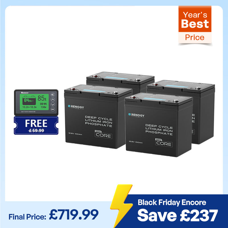 Core Mini- 12.8V 100Ah Lithium Iron Phosphate Battery