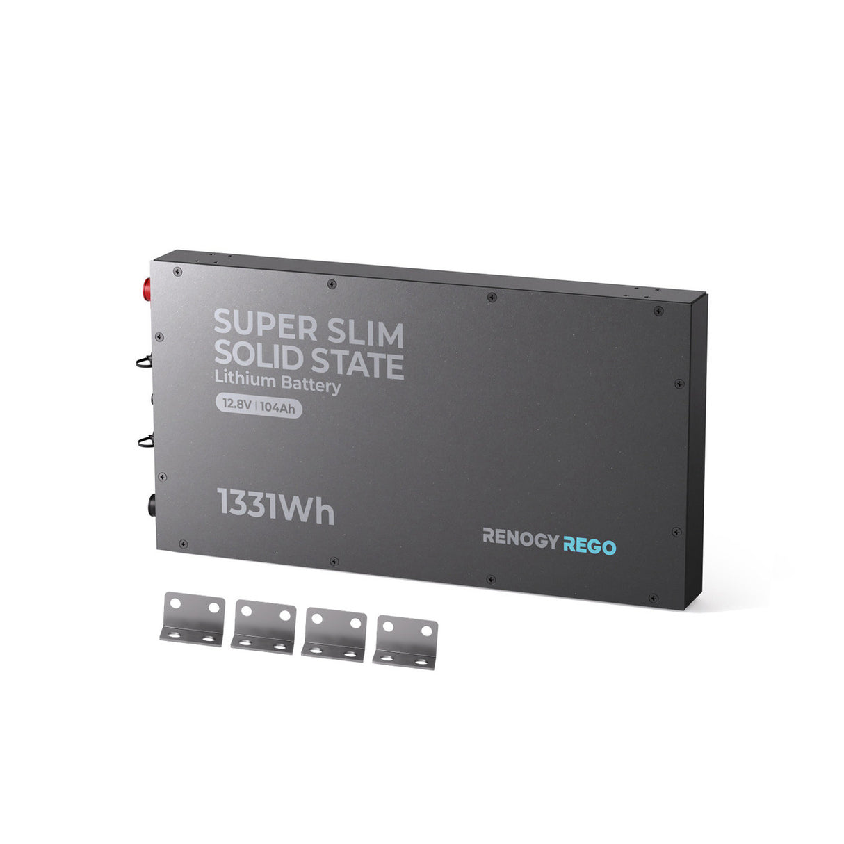 REGO - 12.8V 104Ah Super Slim Lithium Iron Phosphate Battery