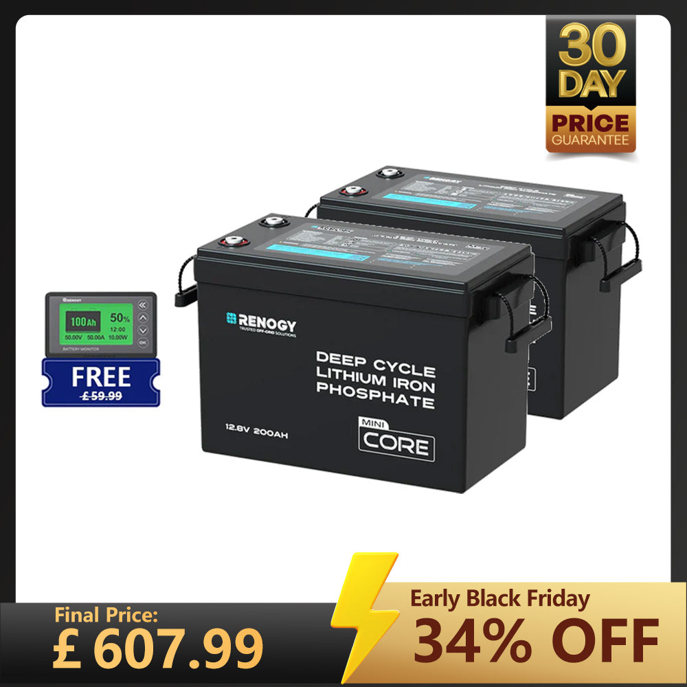 Core Mini - 12.8V Lithium Iron Phosphate Battery 300Ah / 200Ah / 100Ah