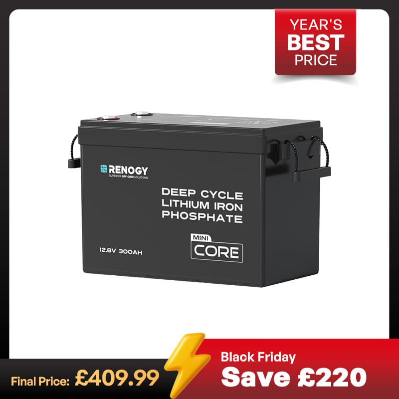 Core Mini - 12.8V Lithium Iron Phosphate Battery 300Ah / 200Ah / 100Ah