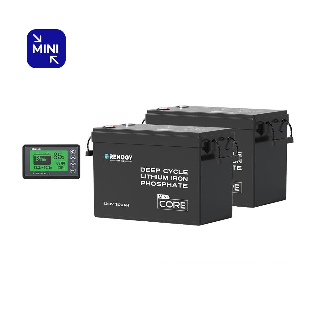 Core Mini - 12.8V Lithium Iron Phosphate Battery 300Ah / 200Ah / 100Ah