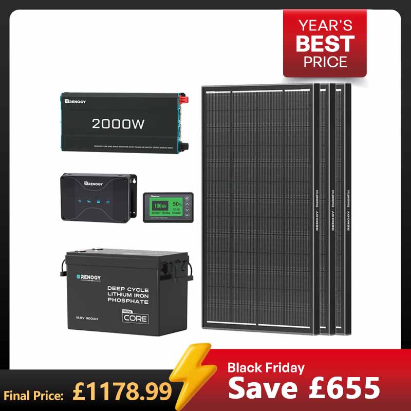 3.84kWh Motorhome Power Kit