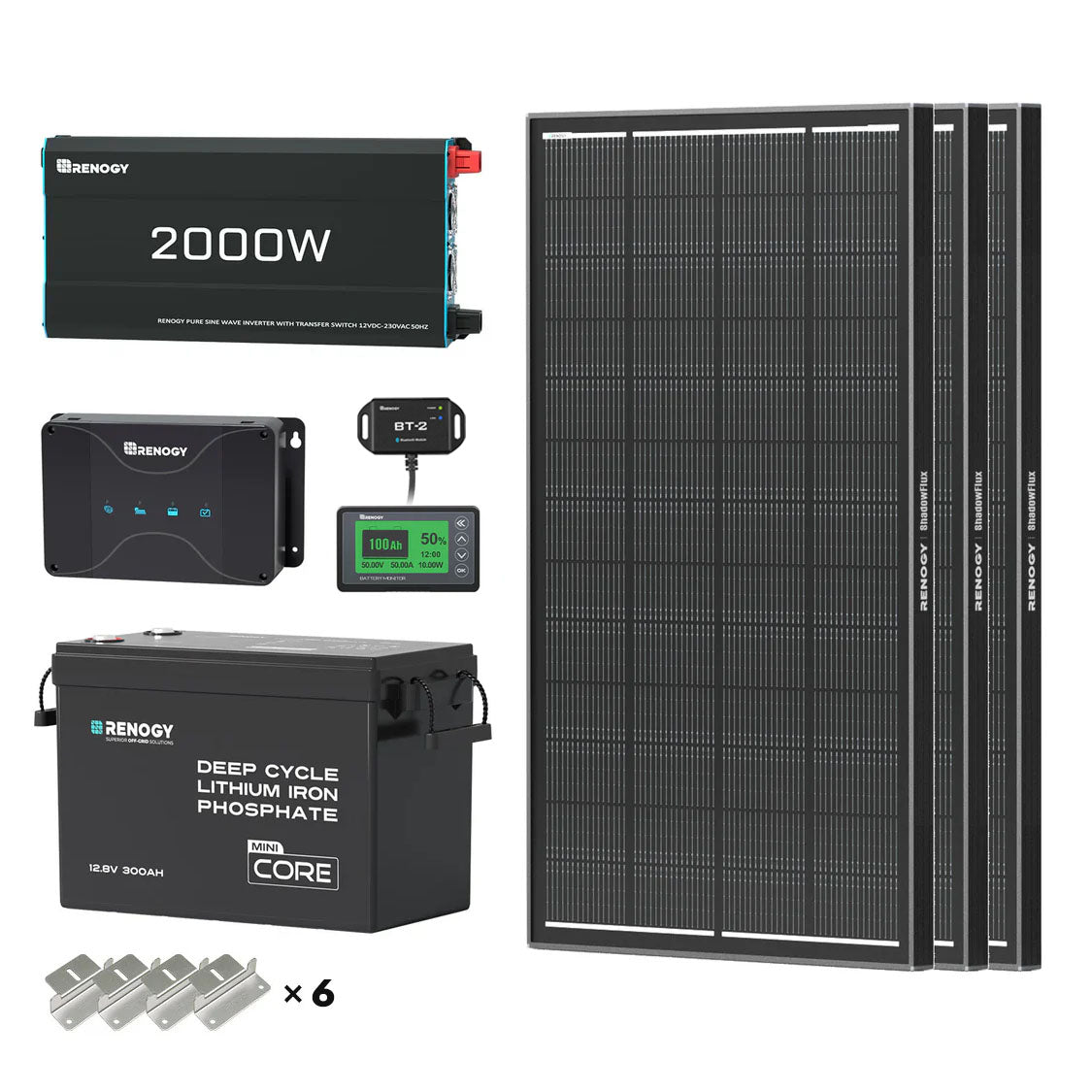 3.84kWh Motorhome Power Kit