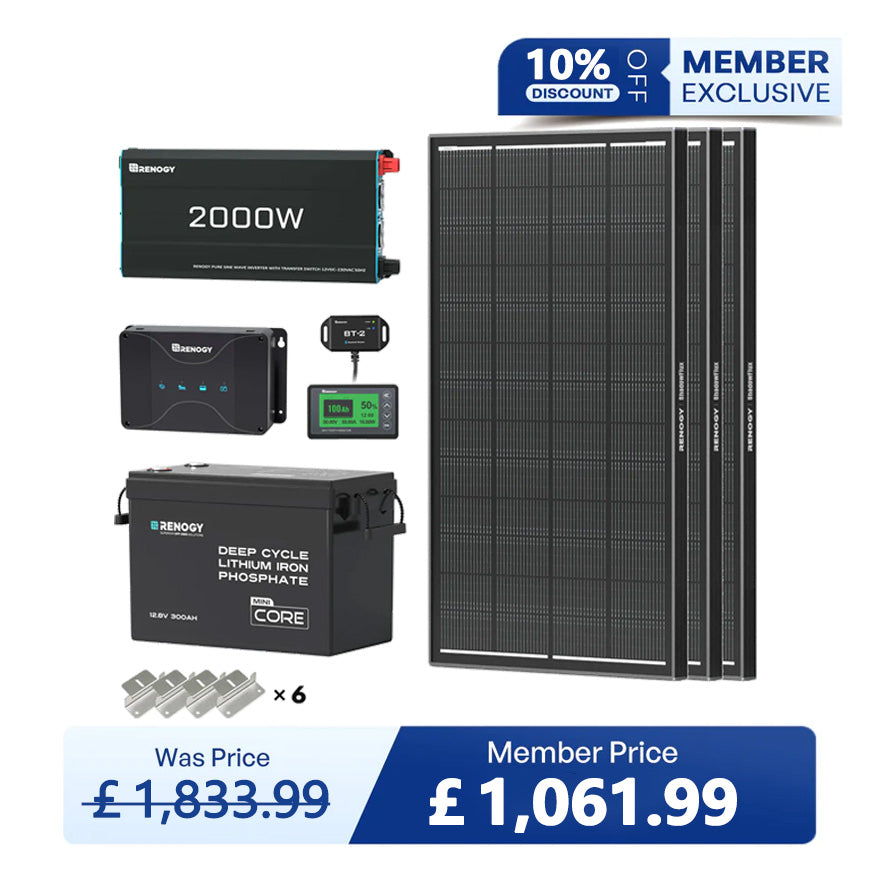 3.84kWh Motorhome Power Kit