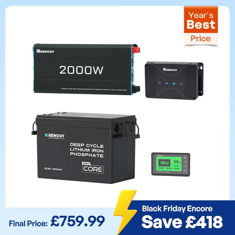 3.84kWh Motorhome Power Kit