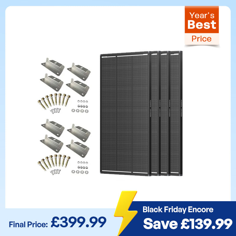 ShadowFlux 12V 200W 120W Anti-Shading Solar Panel