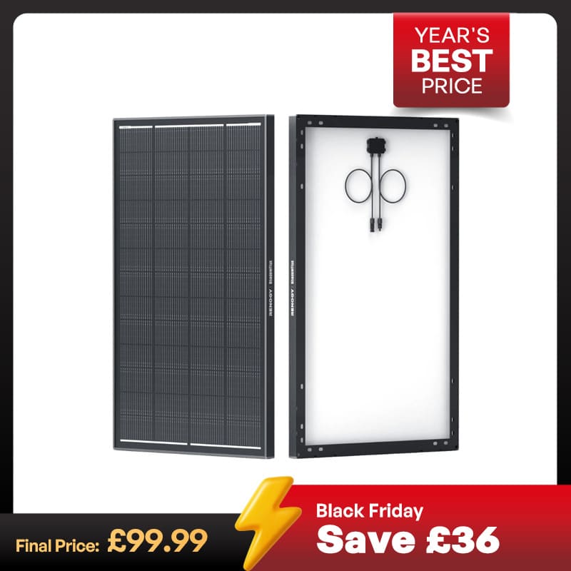 ShadowFlux 12V 200W 120W Anti-Shading Solar Panel