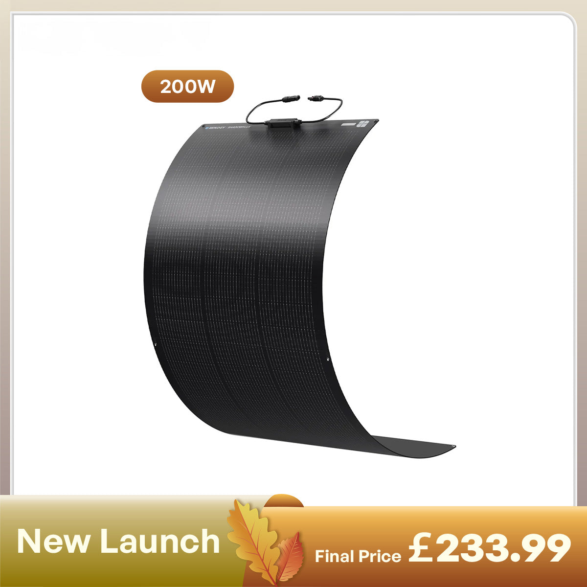 Flex ShadowFlux 100/200W Anti-Shading N-Type Flexible Solar Panel