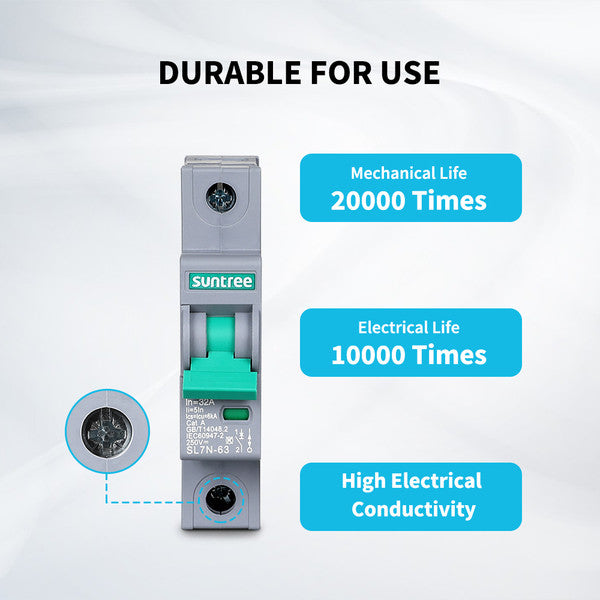 32A 1P DC Miniature Circuit Breaker