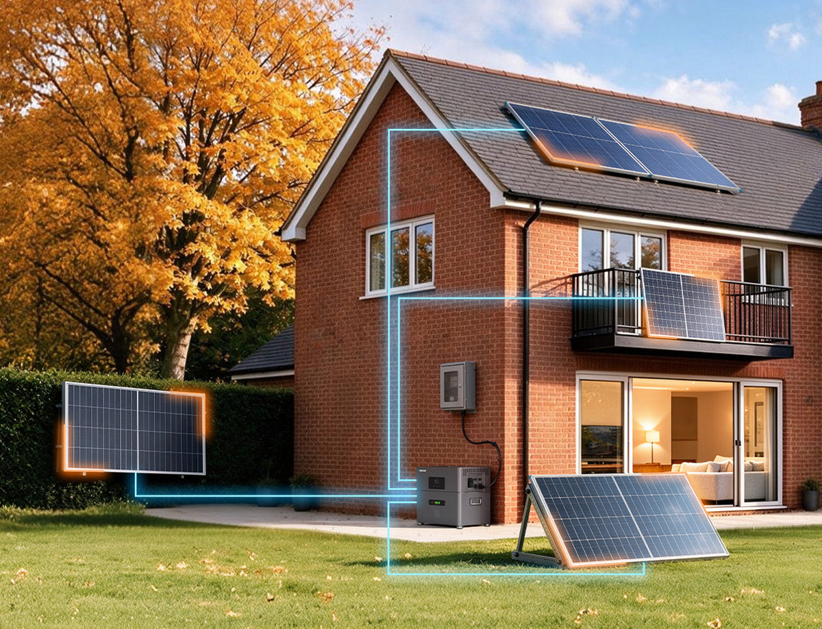 Adding a battery to existing solar panels in the UK
