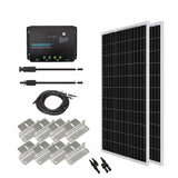 Renogy 200 Watt 12 Volt Monocrystalline Solar Starter Kit