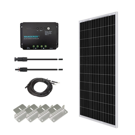 Renogy 100 Watt 12 Volt Monocrystalline Solar Starter Kit