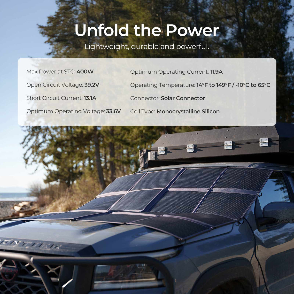 400W Solar Panel Blanket