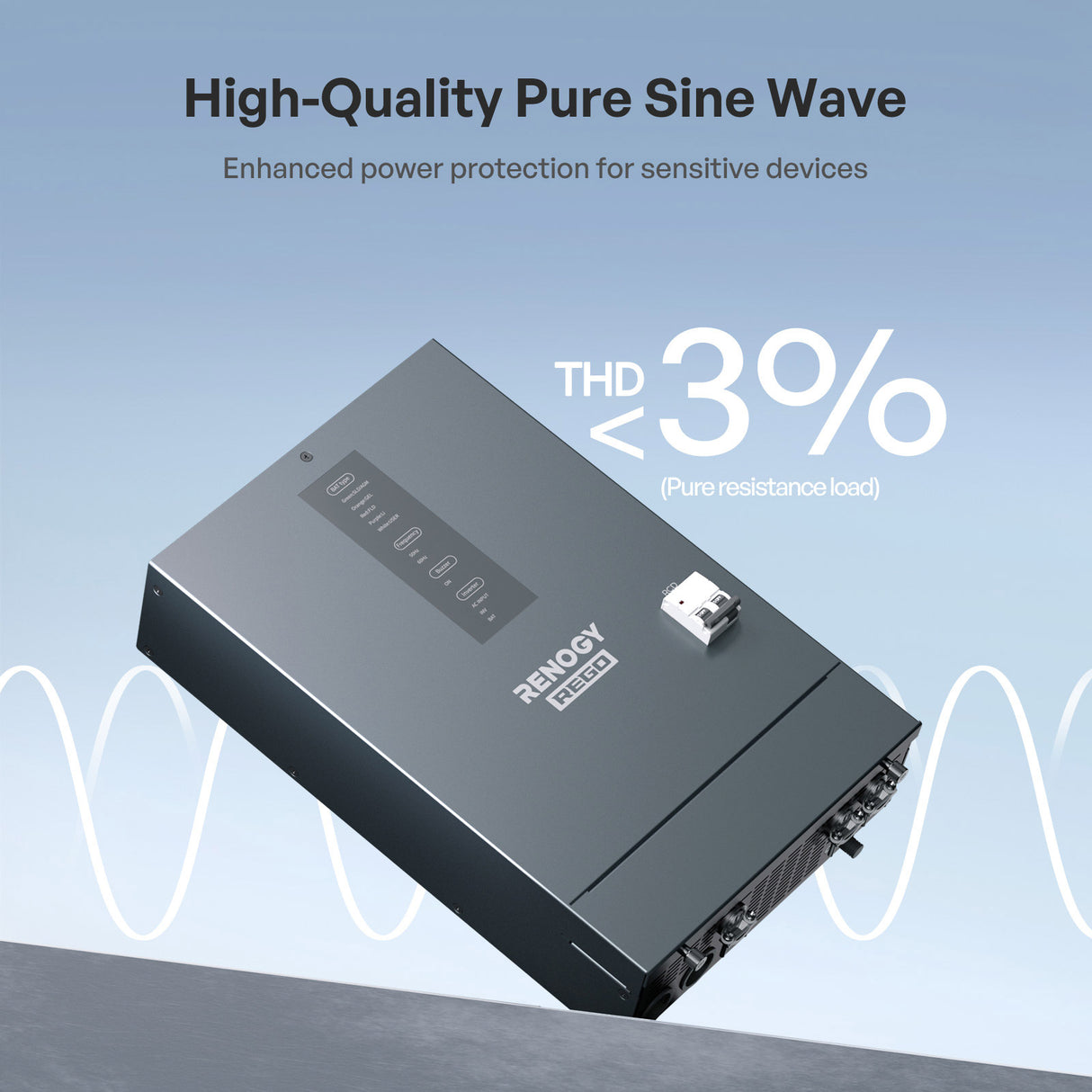 REGO 12V 3000W HF Inverter Charger