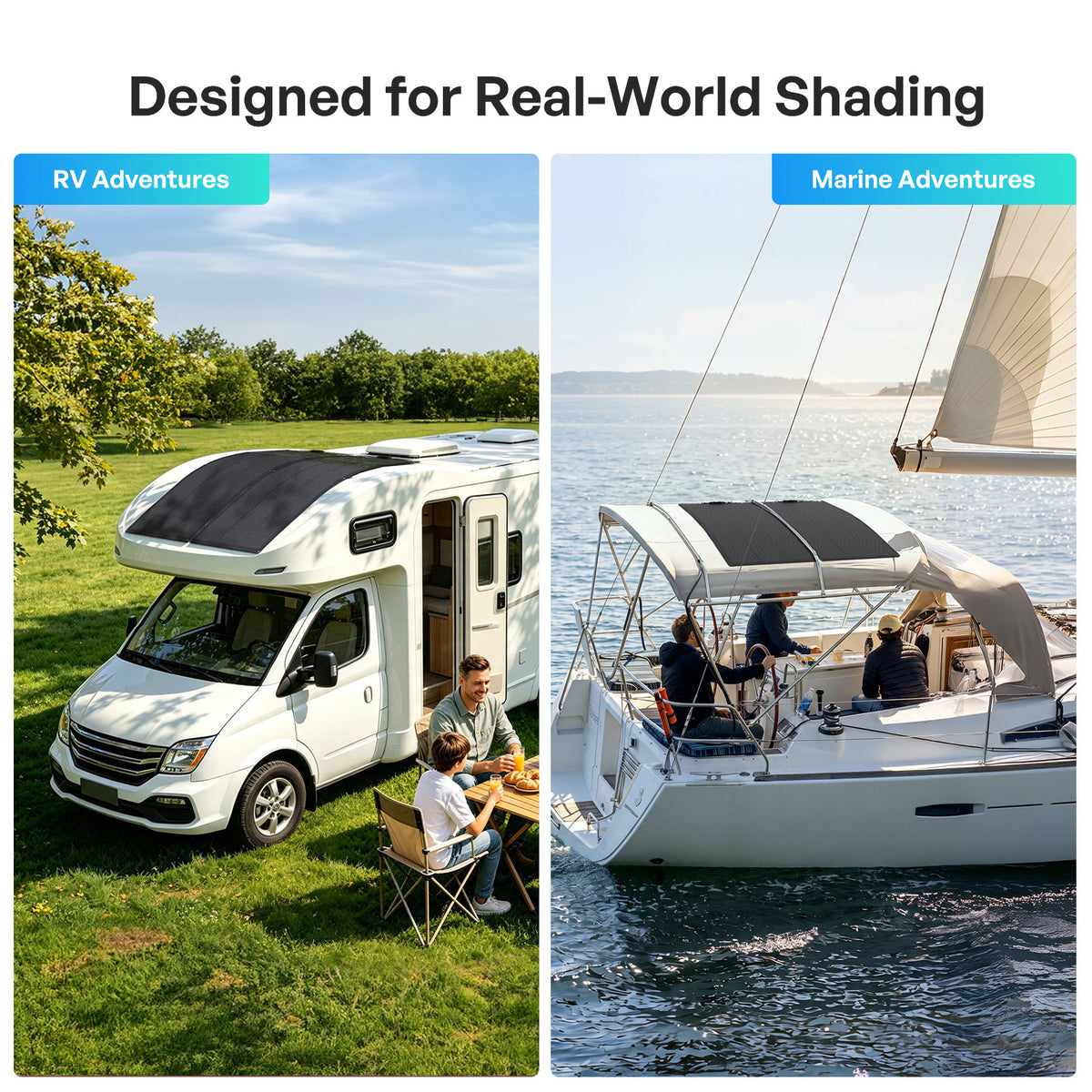 Flex ShadowFlux 100/200W Anti-Shading N-Type Flexible Solar Panel
