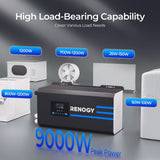 3000W 12V Pure Sine Wave Inverter Charger w/ LCD Display High Load-Bearing Capability