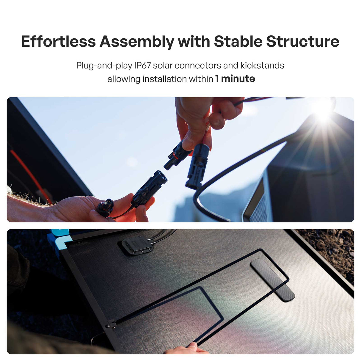 Lightweight Portable Solar Suitcase