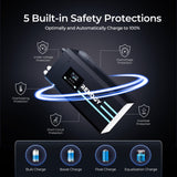 2000W 12V PURE SINE WAVE INVERTER CHARGER W/ LCD 5 Built-in Safety Protections