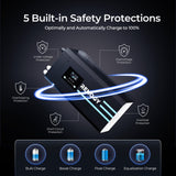 3000W 12V Pure Sine Wave Inverter Charger w/ LCD Display 5 Built-in Safety Protections