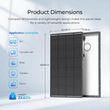 Renogy 200W ShadowFlux Anti-Shading N-Type Solar Panel